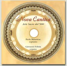 Copertina CD Nova Cantica